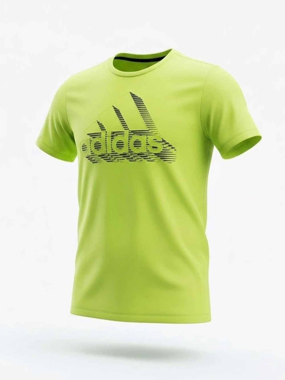 Youth adidas Short Sleeve Athletic Tee in Green Like New